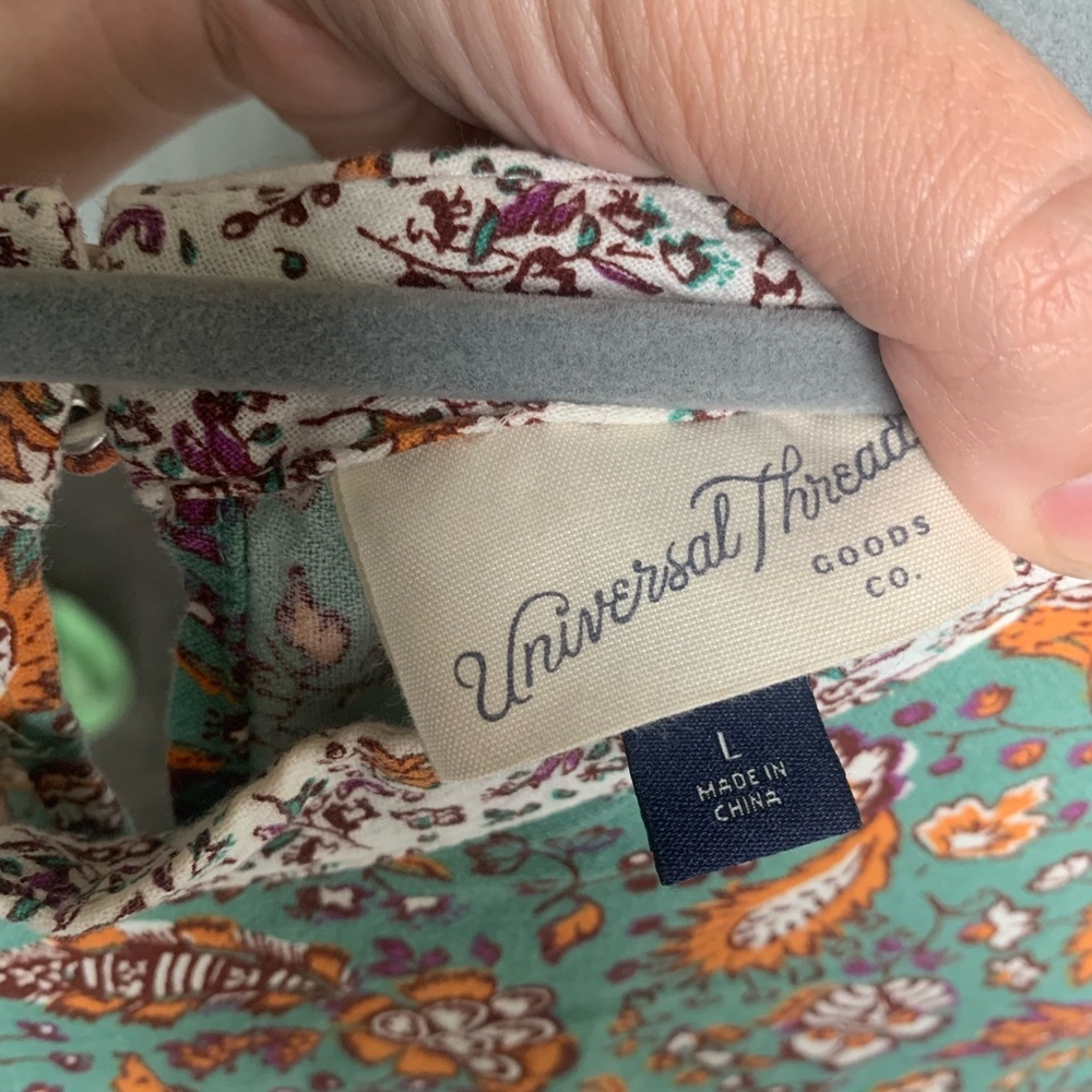 Universal Threads Ruffled Floral Dress - Picture 10 of 10